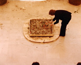 Aufführung Kompost-Komposition
Museum Moderer Kunst, Bologna 1977 
20 x 25 cm 
